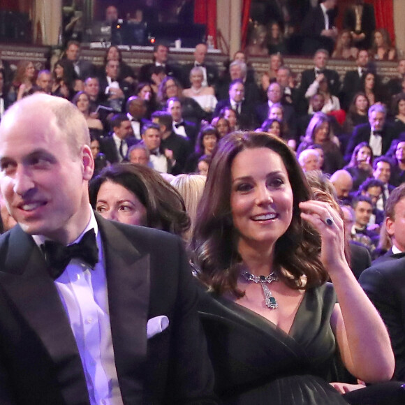 Kate Middleton assistiu à premiação na primeira fileira