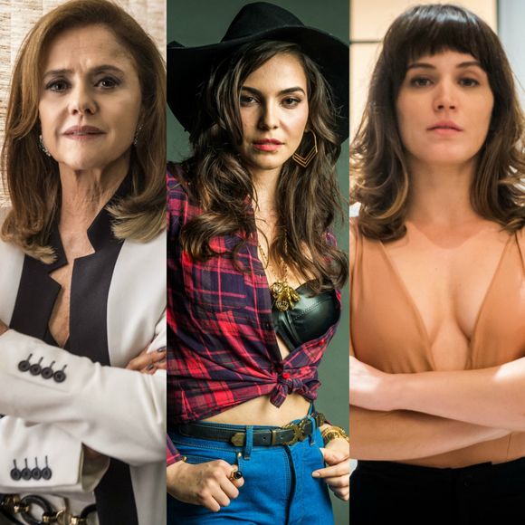 Sophia (Marieta Severo) falsifica teste de DNA para Aura (Tainá Müller) tomar terras de Clara (Bianca Bin) na novela 'O Outro Lado do Paraíso'