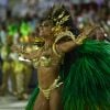 Juliana Paes confirmou que continuará à frente da bateria da Grande Rio no Carnaval 2019 nesta terça-feira, 20 de fevereiro de 2018