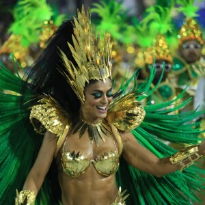 Juliana Paes se mantém como rainha de bateria da Grande Rio no Carnaval 2019