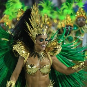 Juliana Paes se mantém como rainha de bateria da Grande Rio no Carnaval 2019