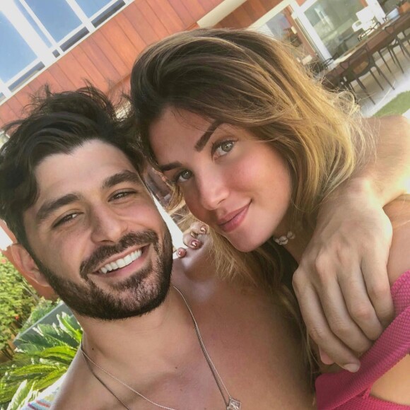 Desde que assumiram o romance, Aline Gotschalg e Geraldo Souto circulam juntos