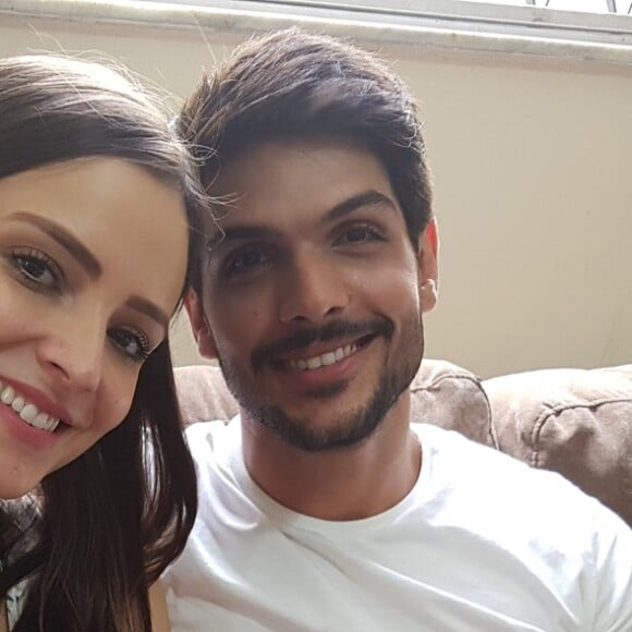 Lucas é noivo da modelo Ana Lúcia Vilela, com quem se relaciona há 5 anos