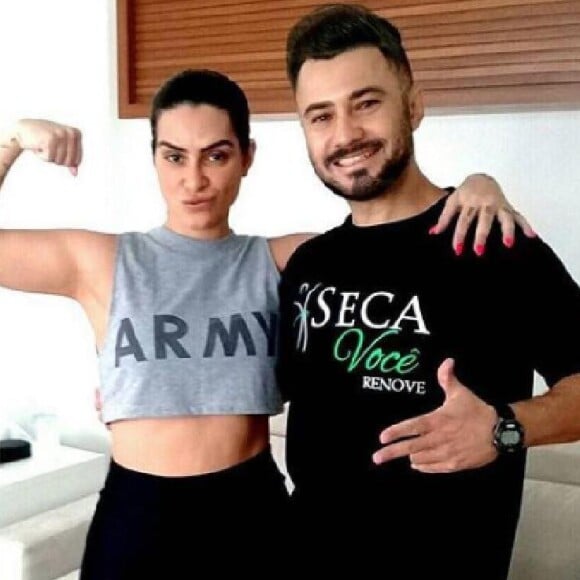 Mayra Cardi fechou um plano de emagrecimento de dois meses com a life coach Mayra Cardi