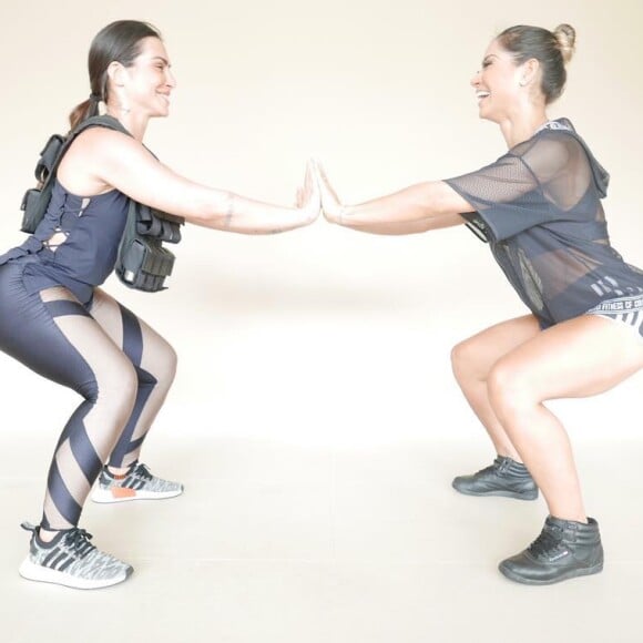 Mayra Cardi mostrou transformação em corpo de Cleo nesta segunda-feira, 26 de fevereiro de 2018, após atriz aderir ao programa de emagrecimento 