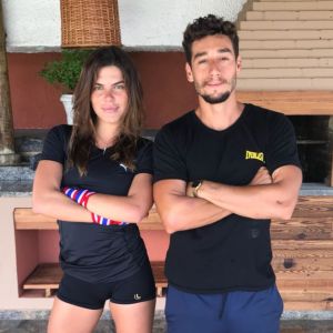 Personal de Mariana Goldfarb, Pimenta contou que Mariana Goldfarb alia técnica de muay thai com exercícios funcionais