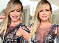 Eliana usa look com transparência no Troféu Imprensa. 'Sexy', define stylist