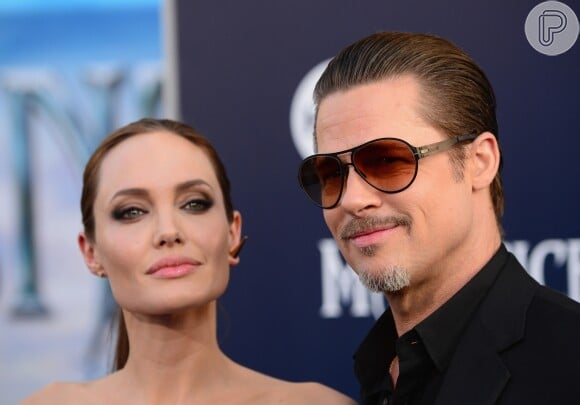 Brad Pitt mantém relação amigável com a ex-mulher Angelina Jolie