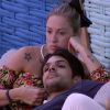 Lucas trocou carinhos com Jéssica no 'Big Brother Brasil 18'