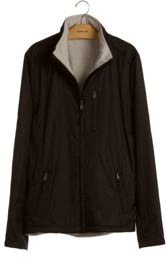 Leonardo Dicaprio comprou um casaco dupla face de nylon, no valor de R$ 497