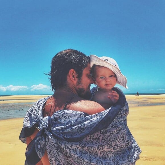 Bruno Gissoni não se incomoda com o carinho de fãs com Madalena: 'Não me importo, já que ela representa tanta coisa boa para tanta gente, já que a gente recebe tanto amor de volta quando posta alguma coisa dela, tenho muito orgulho'