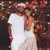 Neymar está curtindo a companhia da namorada, Bruna Marquezine