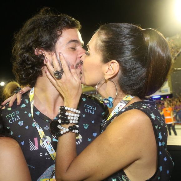 'Quatro meses de muito amor, carinho, cumplicidade, respeito, aventura e saudade!', escreveu Túlio Gadêlha