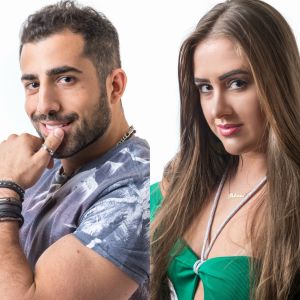 Kaysar e Patrícia finalmente se beijaram no 'Big Brother Brasil 18' na madrugada deste sábado, 3 de março de 2018