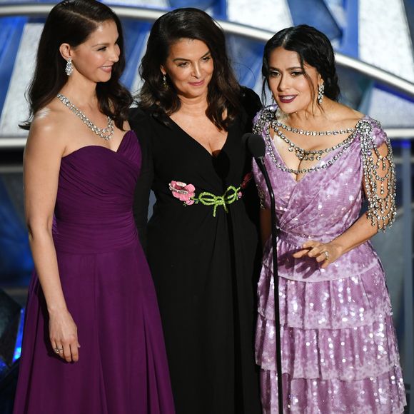 Ashley Judd, Annabella Sciorra e Salma Hayek falaram sobre o assédio sexual na 90ª cerimônia de entrega do Oscar
