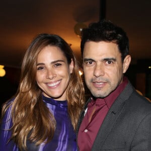 Wanessa posou com o pai na festa de aniversário de suas primas, Isabella e Helena