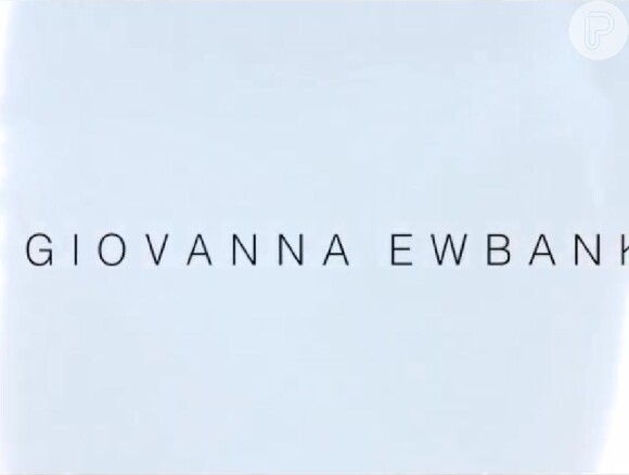 Giovanna Ewbank foi dirigida por Bruno Gagliasso em comercial