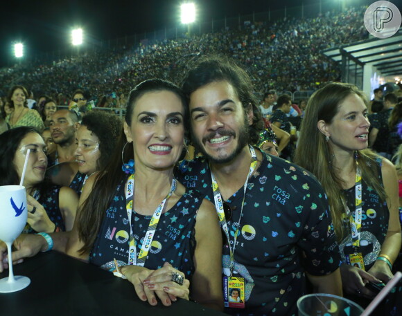 Túlio Gadêlha comemorou 4 meses de namoro com Fátima Bernardes em março de 2018