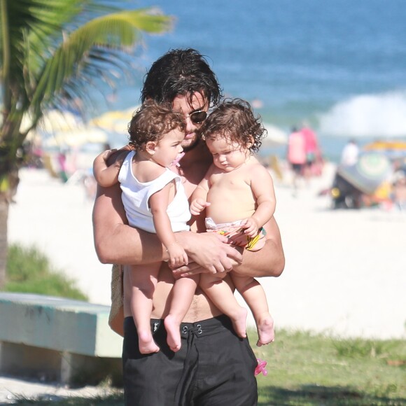Bruno Gissoni é pai da pequena Madalena, de 9 meses, fruto de seu relacionamento com Yanna Lavigne