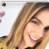 Mariana Goldfarb mostra transformação em vídeo no Instagram Stories: 'Olha o tanto que eu cortei'