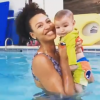 Sheron Menezzes exibe mergulho do filho na natação: 'peixinho'