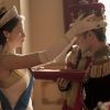 Na série 'The Crown', Claire Foy interpreta a rainha Elizabeth II na juventude
