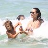 Em janeiro de 2018, Alessandra Ambrosio curtiu férias em Florianópolis, em Santa Catarina, ao lado dos filhos, mas não foi clicada com Jamie Mazur