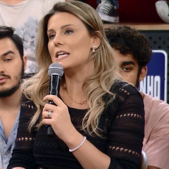 Daiana Garbin assumiu que mentiu para Serginho Groisman no dia do casamento do apresentador