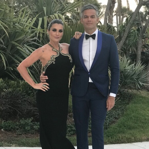 Enquanto Flávia Alessandra é embaixadora do evento, Otaviano Costa apresentou o BrazilFoundation Gala pelo terceiro ano consecutivo