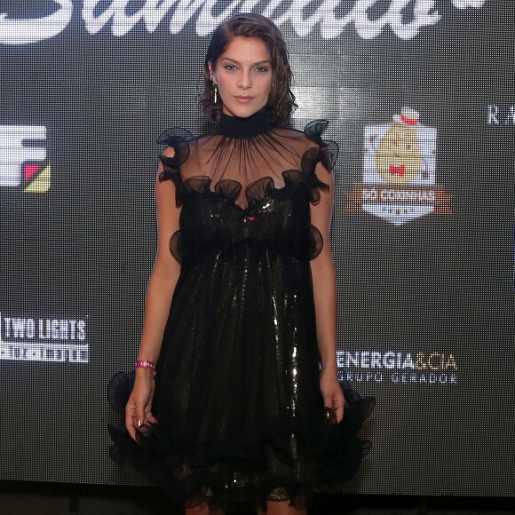 Isabella Santoni na festa de aniversário de 36 anos da promoter Carol Sampaio, no hotel Belmond Copacabana Palace, na Zona Sul do Rio de Janeiro, na noite deste domingo, 18 de março de 2018