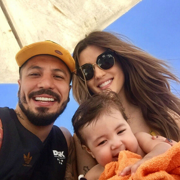 Fernando Medeiros continua mantendo uma boa relação com ex-mulher, Aline Gotschalg