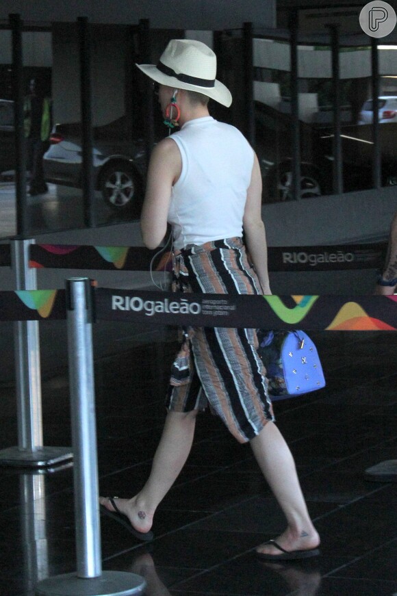 Katy Perry deixou o Brasil após se apresentar no Rio, São Paulo e Curitiba