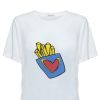 E que tal essa t-shirt de malha Fries Jane da  Amissima por R$ 122,90?