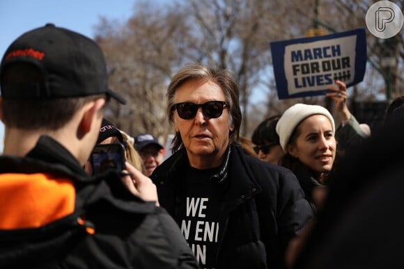 Paul McCartney se mostrou solidário à causa dos estudantes 