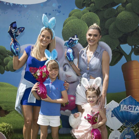 Mães e filhas se divertiram no parque Villa Lobos em São Paulo