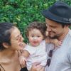 Yanna Lavigne e Bruno Gissoni comemoraram os 10 meses da filha, Madalena, com postagens na web