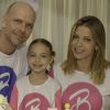 Sheila Mello e Xuxa comemoraram os 5 anos da filha, Brenda, com festa de pijama neste domingo, 25 de março de 2018