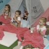 Sheila Mello e Xuxa organizaram Festa do Pijama para comemorar os 5 anos da filha, Brenda