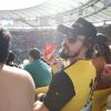 Paulinho Vilhena assistiu ao jogo Bélgica x Rússia no camarote Brahma Deck no Maracanã, na Zona Norte do Rio de Janeiro, no sábado, 22 de junho de 2014