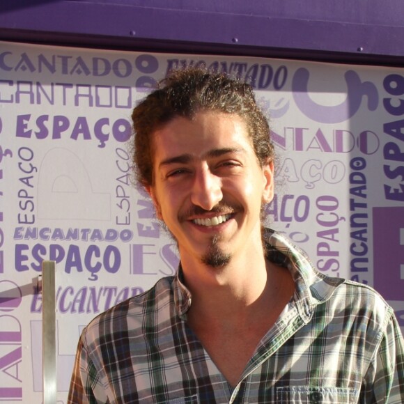 Johnny Massaro prestigia chá de bebê de Valentim, filho de Rafael Cardoso e Mariana Bridi, na Barra da Tijuca, no Rio de Janeiro, neste domingo, 25 de março de 2018