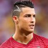 Cristiano Ronaldo estreia novo corte de cabelo em jogo contra Estados Unidos na Arena Amazônia, neste domingo, 22 de junho de 2014