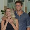 Karina Bacchi e Amaury Nunes estão morando juntos