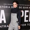 Vera Viel usou look Lu Monteiro e joias Miranda Castro na pré-estreia do filme 'Nada a Perder', no Teatro Bradesco, em São Paulo, na noite desta terça-feira, 27 de março de 2018