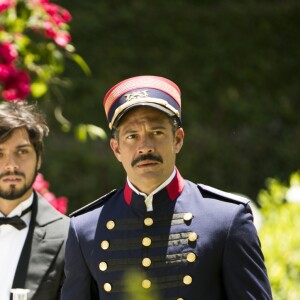 Na novela 'Orgulho e Paixão', Brandão (Malvino Salvador) ajudará no resgate de Ernesto (Rodrigo Simas) e Darcy (Thiago Lacerda)