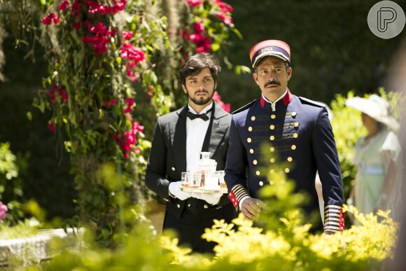 Na novela 'Orgulho e Paixão', Brandão (Malvino Salvador) ajudará no resgate de Ernesto (Rodrigo Simas) e Darcy (Thiago Lacerda)