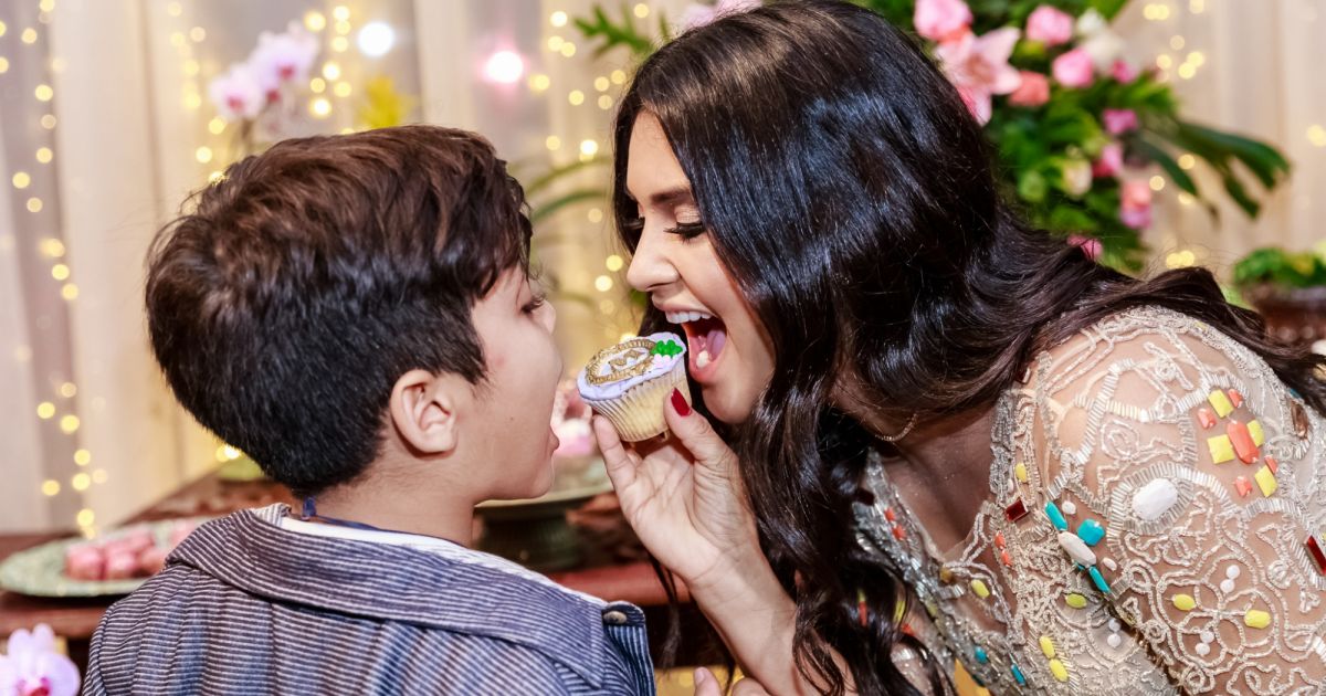 Filho de Wesley Safadão, Yudhi posou