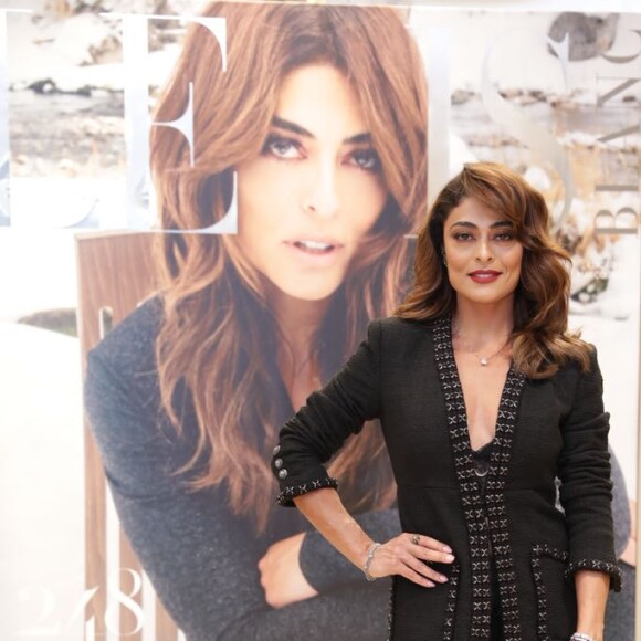 'Comemorei como gosto de comemorar tudo na minha vida: em família', afirmou Juliana Paes