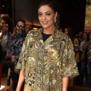 Atualmente, Juliana Paes afirma usar looks mais práticos: 'Depois que tive filho, meu dia a dia acabou me levando para esse lugar'