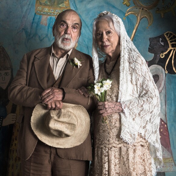 As cenas do casamento de Mercedes (Fernanda Montenegro) e Josafá (Lima Duarte) serão marcadas pela emoção