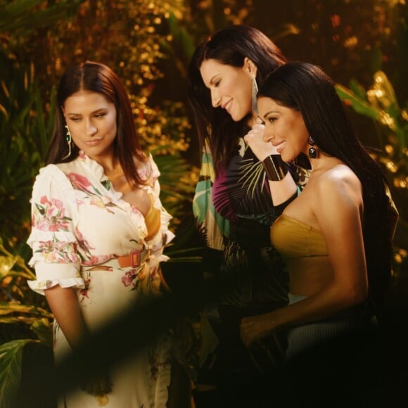 O clipe de 'Novo', com Laura Pausini, Simone e Simaria, tem partes filmadas em uma floresta artificial